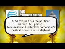 Disconnected From Reality: Prop. 32's AT&T Ad -- Los Angeles Alliance For A New Economy