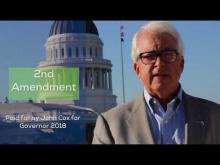 "2nd Amendment" - Cox campaign ad, released September 28, 2017