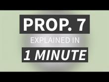 "Proposition 7 Explained in Under 1 Minute" from CALMatters