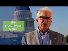 "John Cox Opposes Sanctuary Cities" - Cox campaign ad, released September 22, 2017