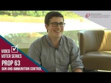 Claremont McKenna College Video Voter - Prop. 63: Gun and Ammunition Control    