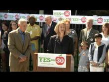 CTA - "Prop 30 is the right thing to do for our students." -- California Teachers Association