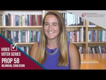 Claremont McKenna College Video Voter - Prop. 58: Bilingual Education