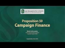 Sacramento State - Project for an Informed Electorate - Prop 59 