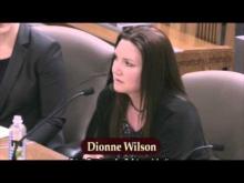 Dionne's Prop 47 Hearing Testimony HR