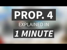 "Proposition 4 Explained in Under 1 Minute" from CALMatters