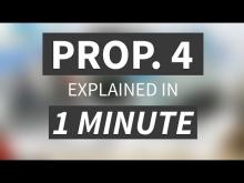 "Proposition 4 Explained in Under 1 Minute" from CALMatters