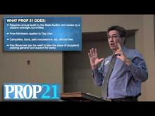 Rancho Cordova Mayor Ken Cooley reviews Proposition 21 -- Ken Cooley