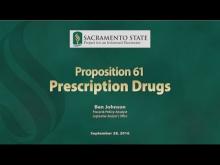 Sacramento State - Project for an Informed Electorate - Prop 61 