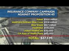 Prop 45 Consumer Alert - Health Insurers spending money to raise your rates