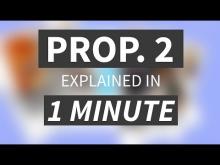 "Proposition 2 Explained in Under 1 Minute" from CALMatters